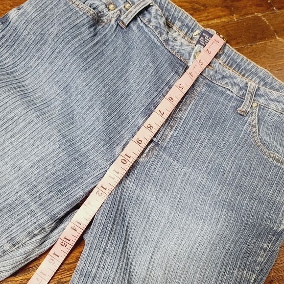 LA Blues Flare Leg Jeans 16W - Picture 8 of 10